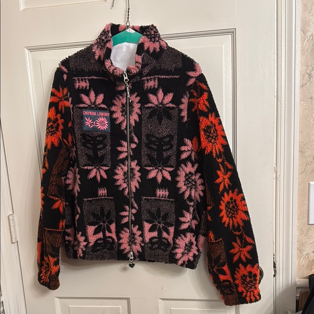 Chopova Lowena Women's Black and Pink Jacket size Small
